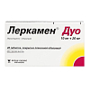 Купить Леркамен Дуо 10 мг + 20 мг 28 шт таблетки покрытые пленочной оболочкой