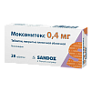 Купить Моксонитекс 0,4 мг 28 шт таблетки покрытые пленочной оболочкой