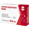 Купить Амоксициллин таб 500мг №20