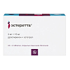 Купить Эстеретта 3 мг + 15 мг 28 шт таблетки покрытые пленочной оболочкой