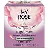 Купить My Rose of Bulgaria Anti-age effect ночной крем для лица против морщин 50мл