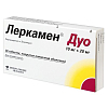 Купить Леркамен Дуо 10 мг + 20 мг 28 шт таблетки покрытые пленочной оболочкой