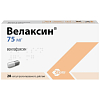 Купить Велаксин капсулы пролонг 75мг №28