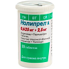 Купить Нолипрел А 0,625 мг + 2,5 мг 30 шт таблетки покрытые пленочной оболочкой