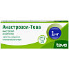 Купить Анастрозол-тева таблетки ппо 1мг №28