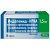 Купить Индапамид-КРКА таб ппо пролонг высвоб 1,5мг №30