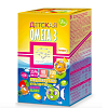 Купить Омега-3  капс 1400мг №90 детск рыб жир со вкусом малины/яблока/мультифрукт