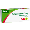 Купить Лизиноприл-Тева таб 10мг №20
