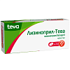 Купить Лизиноприл-Тева таблетки 20мг №20