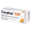 Купить Сиофор 500 мг 60 шт таблетки покрытые пленочной оболочкой