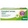 Купить Коринфар таблетки ппо пролонг 20мг №30