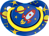Купить Pigeon Пустышка FunFriends Ракета силиконовая 6+ мес р L