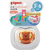 Купить Pigeon FunFriends пустышка мишка силиконовая 3+ месяцев размер M