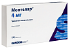 Купить Монтелар 4 мг 14 шт таблетки жевательные