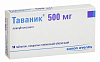 Купить Таваник 500 мг 10 шт таблетки покрытые пленочной оболочкой