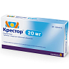Купить Крестор таб ппо 20мг №28