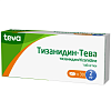Купить Тизанидин-Тева таблетки 2мг №30