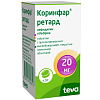 Купить Коринфар ретард таблетки ппо пролонг 20мг №50
