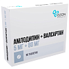 Купить Амлодипин+Валсартан 5 мг + 80 мг 90 шт таблетки покрытые пленочной оболочкой