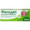 Купить Фелодип таб ппо пролонг высвоб 10мг №30