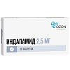 Купить Индапамид таблетки ппо 2,5мг №30 (Озон)