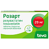 Купить Розарт таб ппо 20мг №30