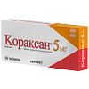 Купить Кораксан 5 мг 56 шт таблетки покрытые пленочной оболочкой