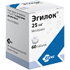 Купить Эгилок 25 мг 60 шт таблетки