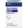 Купить Достинекс таб 0,5мг №2