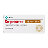 Купить Ко-Ренитек таблетки 12,5мг+20мг №28