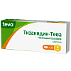 Купить Тизанидин-Тева 4 мг 30 шт таблетки