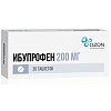 Купить Ибупрофен 200 мг 20 шт таблетки покрытые пленочной оболочкой