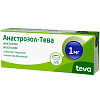 Купить Анастрозол-тева таблетки ппо 1мг №28