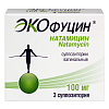 Купить Экофуцин 100 мг 3 шт суппозитории вагинальные