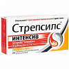 Купить Стрепсилс Интенсив таблетки для рассасывания без сахара №24 апельсин