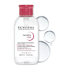 Купить Bioderma Sensibio H2O 500 мл 1 шт вода мицеллярная очищающая флакон-помпа