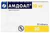 Купить Амдоал 10 мг 30 шт таблетки