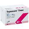 Купить Торвазин Плюс капс 20мг+10мг №90