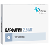Купить Варфарин таб 2,5мг №100