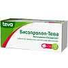Купить Бисопролол-Тева таблетки ппо 10мг №50