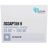 Купить Лозартан Н таб ппо 25мг+100мг №90