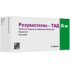 Купить Розувастатин-ТАД таблетки покрытые пленочной оболочкой 20мг №30