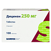 Купить Дицинон 250 мг 100 шт таблетки