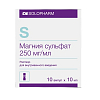 Купить Магния Сульфат р-р д/в/в введ 250мг/мл амп 10мл №10