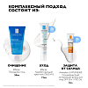 Купить La Roche-Posay Effaclar набор гель очищающий 50 мл + Дуо+М 15 мл крем-гель + солнцезащитный флюид SPF50