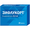 Купить Зифлукорт 0,1 мг 20 шт таблетки