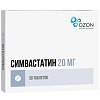 Купить Симвастатин таблетки ппо 20мг №30