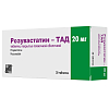 Купить Розувастатин-ТАД таблетки покрытые пленочной оболочкой 20мг №30