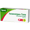 Купить Лизиноприл-Тева таб 10мг №20