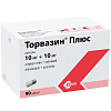 Купить Торвазин Плюс капс 10мг+10мг №90